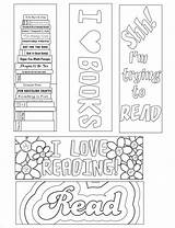 Templates Template Word Pdf Bookmarks Bookmark Printable Coloring Color Kids Choose Board Pages Reading sketch template