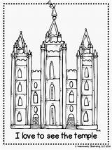 Lds Temple Coloring Pages Salt Lake Melonheadz Printable Clipart Drawing Primary Kids Outline City Clip Church Kirtland Illustrating Temples Jesus sketch template