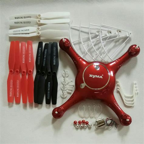 syma xuc xuw shell body motors engines propellers rc quadcopter drone spare parts kit  parts
