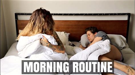 A Realistic Morning Routine Lesbian Couple Samandalyssa Youtube