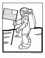 Coloring Pages Astronaut Nasa Kids Space Printable Sheet Boys Moon Landing Sheets Print Color Getcolorings Printer Send Button Special Only sketch template