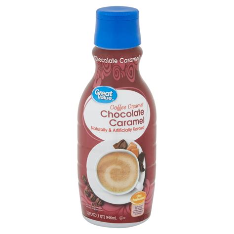 great  chocolate caramel coffee creamer  fl oz walmartcom