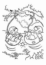 Berenstain Hibernation Coloringhome Popular Getcolorings sketch template