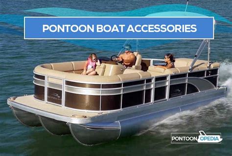 cool pontoon boat accessories  fun