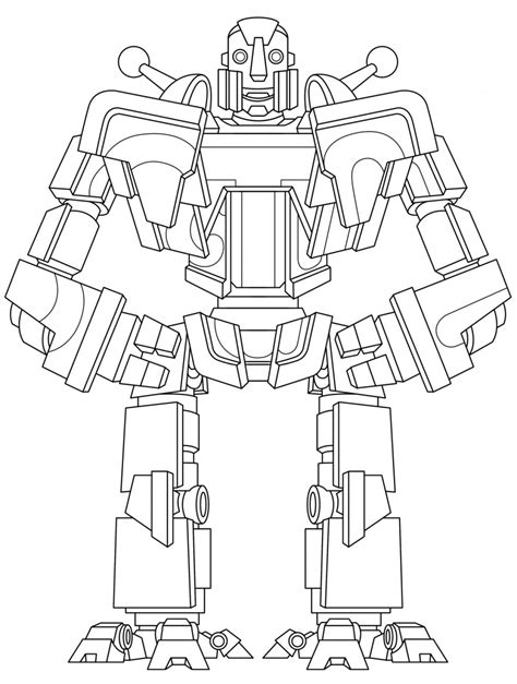 robot coloring pages  pictures color pages collection