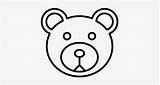 Bear Face Outline Teddy Drawing Head Pngkey Paintingvalley sketch template