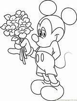 Mickey Mouse Coloringpages101 sketch template