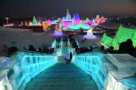 china basically built elsa s ice palace from frozen and we can t let