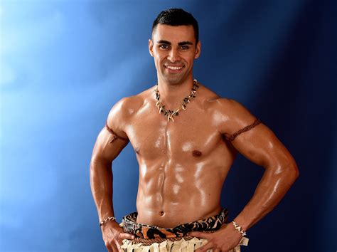 remember the oiled up guy from the opening ceremonies he ll finally