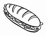 Sandwich Colorear Subway Para Coloring Dibujo Clipart Bocadillo Imagen Sub Drawing Food Draw Trend Transparent Pages Color Printable Getcolorings Píxeles sketch template