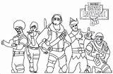 Fortnite Coloring Pages Battle Royale Printable Skins Coloriage Imprimer Raven Drift King Ice Night Characters Sheets Bomber Brite Cool Squade sketch template