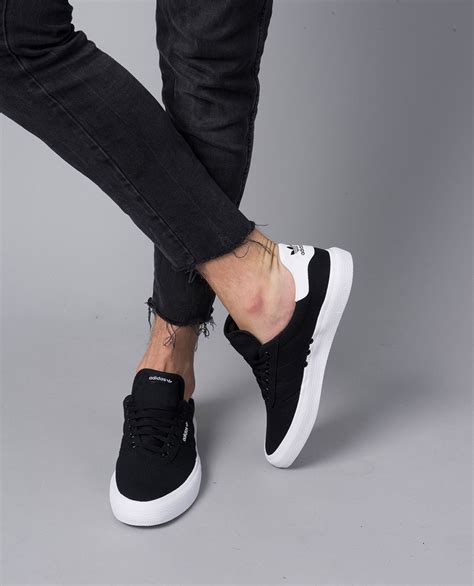 Adidas 3mc Black White Shoe Ozmosis Casual Shoes