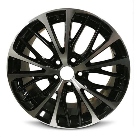 aluminum wheel rim    toyota camry   black  lug