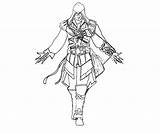 Creed Assassin Coloring Colouring Pages Drawings Printable Designlooter 99kb 667px sketch template
