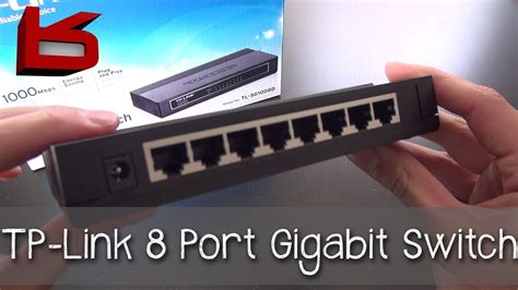 tp link  port gigabit desktop switch unboxing installation youtube