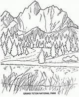 Yellowstone Kidswoodcrafts sketch template