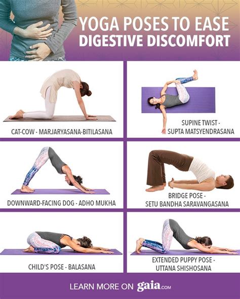 yoga poses  ease digestive discomfort gaia digestion yoga yoga