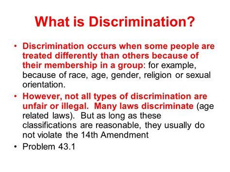 What Is Discrimination Define Types And Effects Eschool
