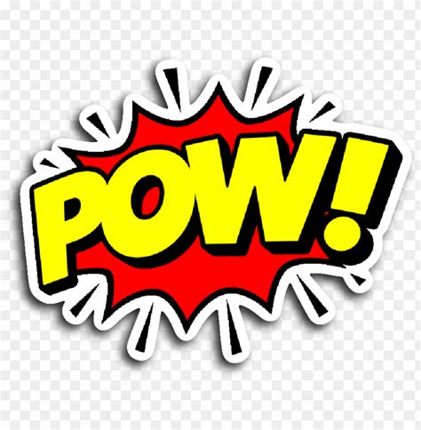 hd png pow comic balloon png image  transparent background toppng