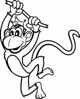 Monkey King Coloring Clipartmag Drawing sketch template