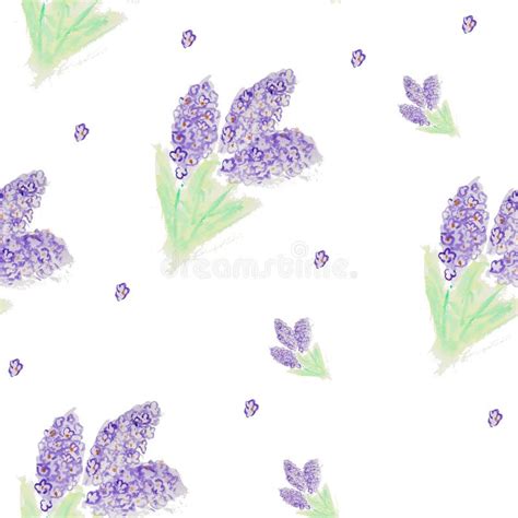 lilac pattern painted stock illustration illustration  base