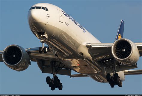 D Alfa Lufthansa Cargo Boeing 777 Fbt Photo By Frederik Martin Id