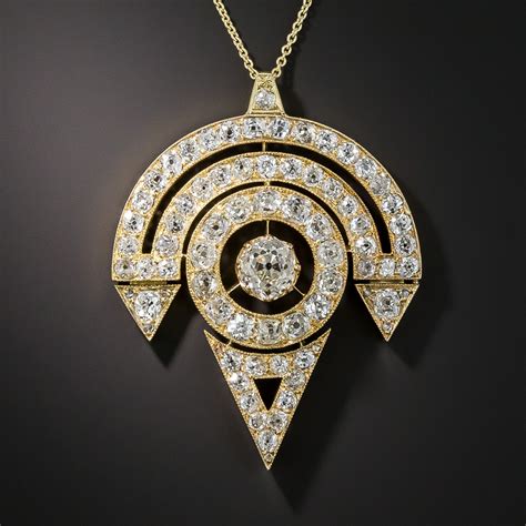 vintage  diamond pendant necklace antique vintage necklaces vintage jewelry