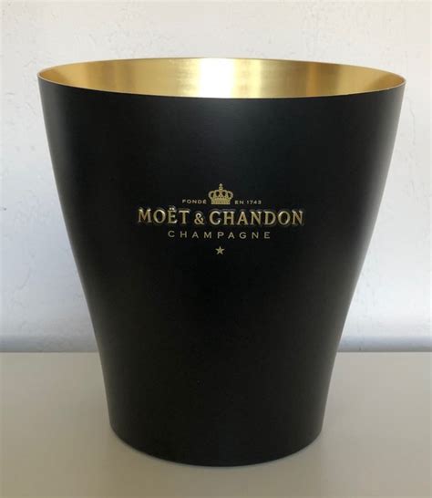 moet chandon limited edition black gold ice bucket  catawiki