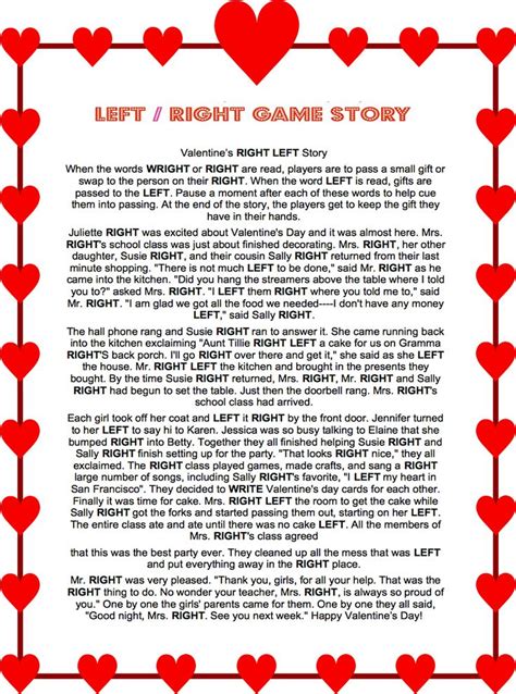 valentines day left  story game valentines left  game