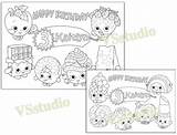 Coloring Pages Print Shopkin Template Shopkins Birthday Printable sketch template