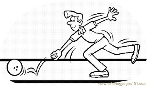 coloring pages bowling coloring page  sports