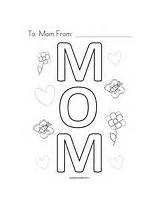 Mom Coloring Change Template sketch template