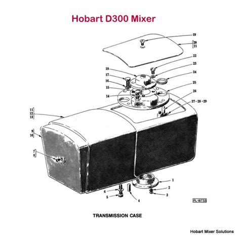 hobart  transmission case