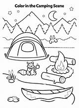Campfire Scholastic Smores Learning Mores Crafts Arkuszy Scenery Retro 101activity Basecampjonkoping sketch template