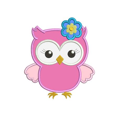 owl applique design