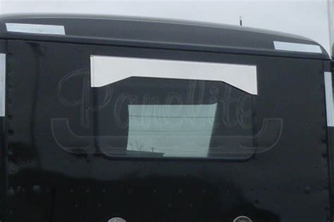 rear window visor  panelite