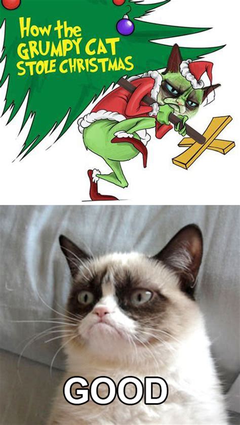 Grumpy Grinch Grumpy Cat Know Your Meme