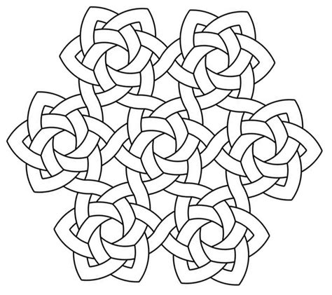 celtic knot coloring pages  adults