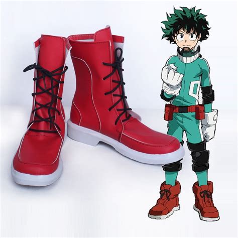 Boku No Hero Academia Midoriya Izuku Cosplay Boots Shoes My Hero