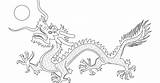 Dynasty Dragon Shang Coloring Colouring Pages Template sketch template