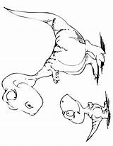 Dinosaur Coloring Pages Baby Kids Dino Printable Dinosaurs Cartoon Mother Drawing Colouring Color Animals Clipart Print Gif Printactivities Printables Dinosaurios sketch template