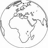 Globe Coloring Printable Earth Planet Pages Wecoloringpage sketch template