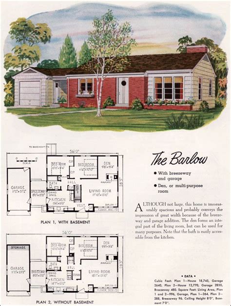 mid century modern house plans national plan service mid century residential architecture