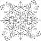 Mandala Baum Mandalas Herbst sketch template