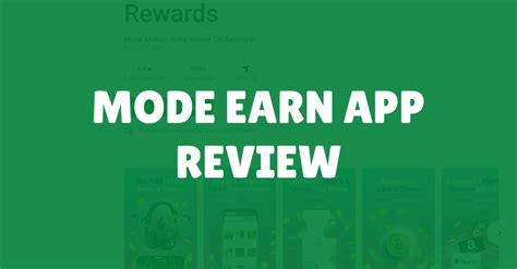 mode earn app review earn money listening