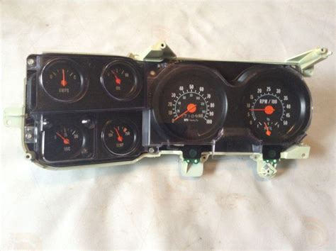 sell   chevy truck dash gauge cluster rare tach vacuum gauges great condition