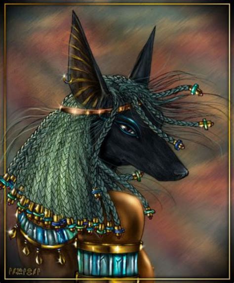The Egyptian God Of The Dead Anubis The Black Jackal
