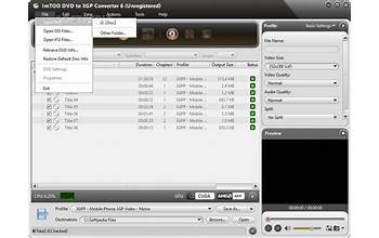 ImTOO DVD to MP4 Converter screenshot #3