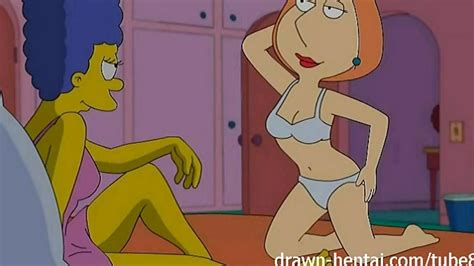 Lesbian Hentai Marge Simpson And Lois Griffin Porn Videos Tube8