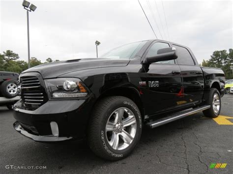 black  ram  sport crew cab  exterior photo